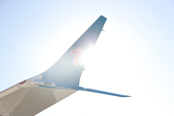 9月6日南航新疆分公司引進新飛機B-1122。——張思維攝.jpg