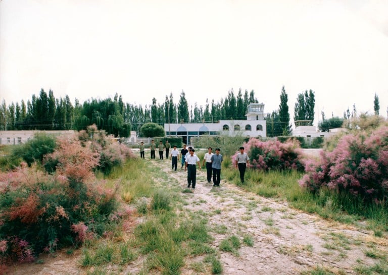 且末機場 1998年前的候機樓巡場道.jpg