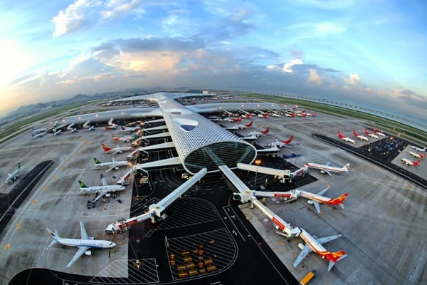 深圳機場將打造面向亞太、輻射全球的國際航空樞紐 攝影：倪德安.JPG