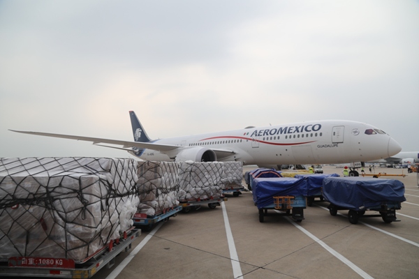 今年前5個月深圳機場貨運業務正增長.JPG